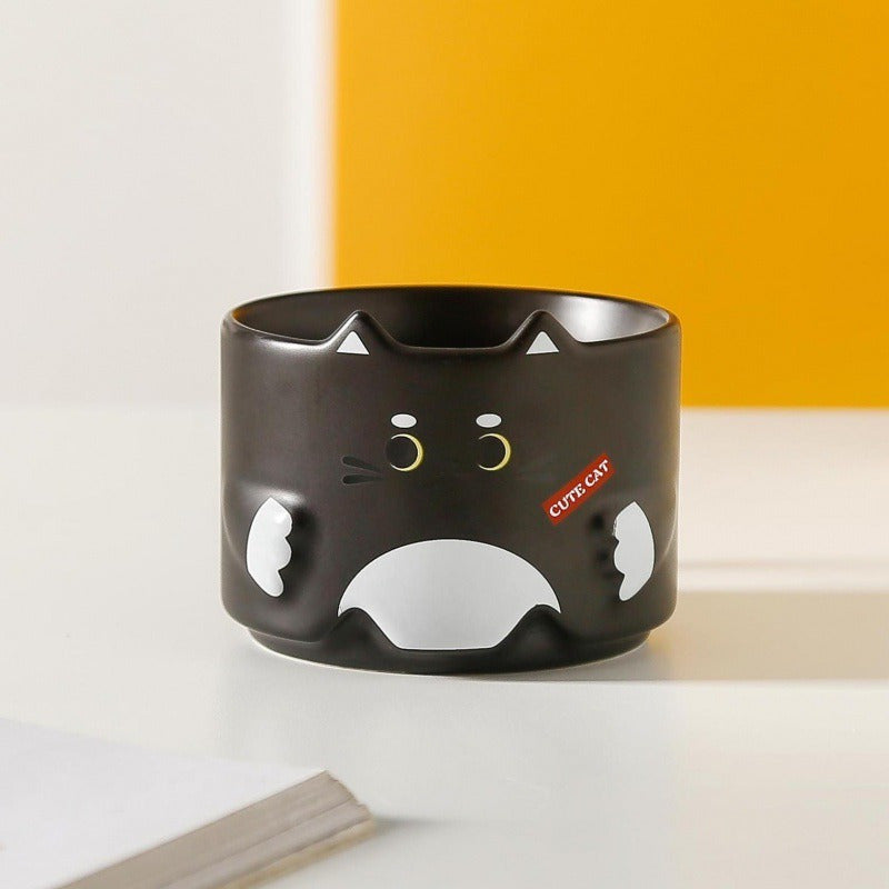 Tazza in Ceramica a Forma di Gatto