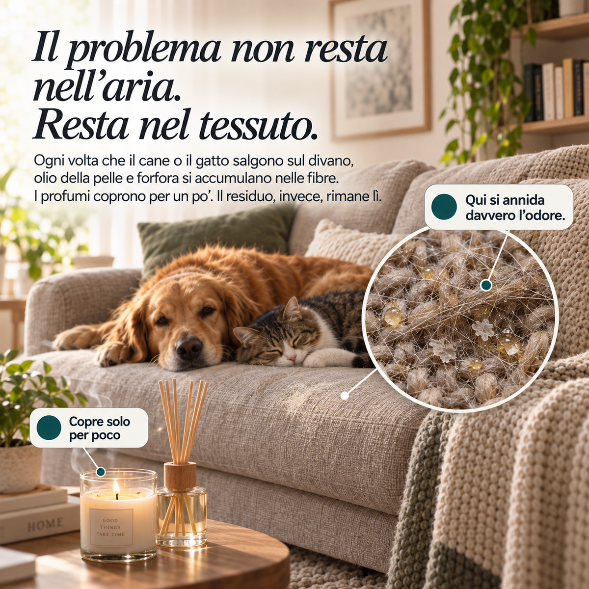 Perché l'odore tornava