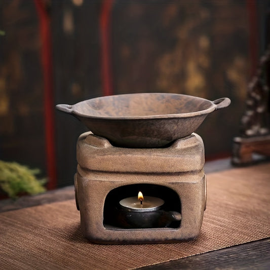 Bruciatore per Oli Essenziali in Ceramica