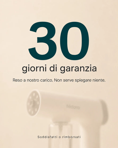 Garanzia 30 giorni